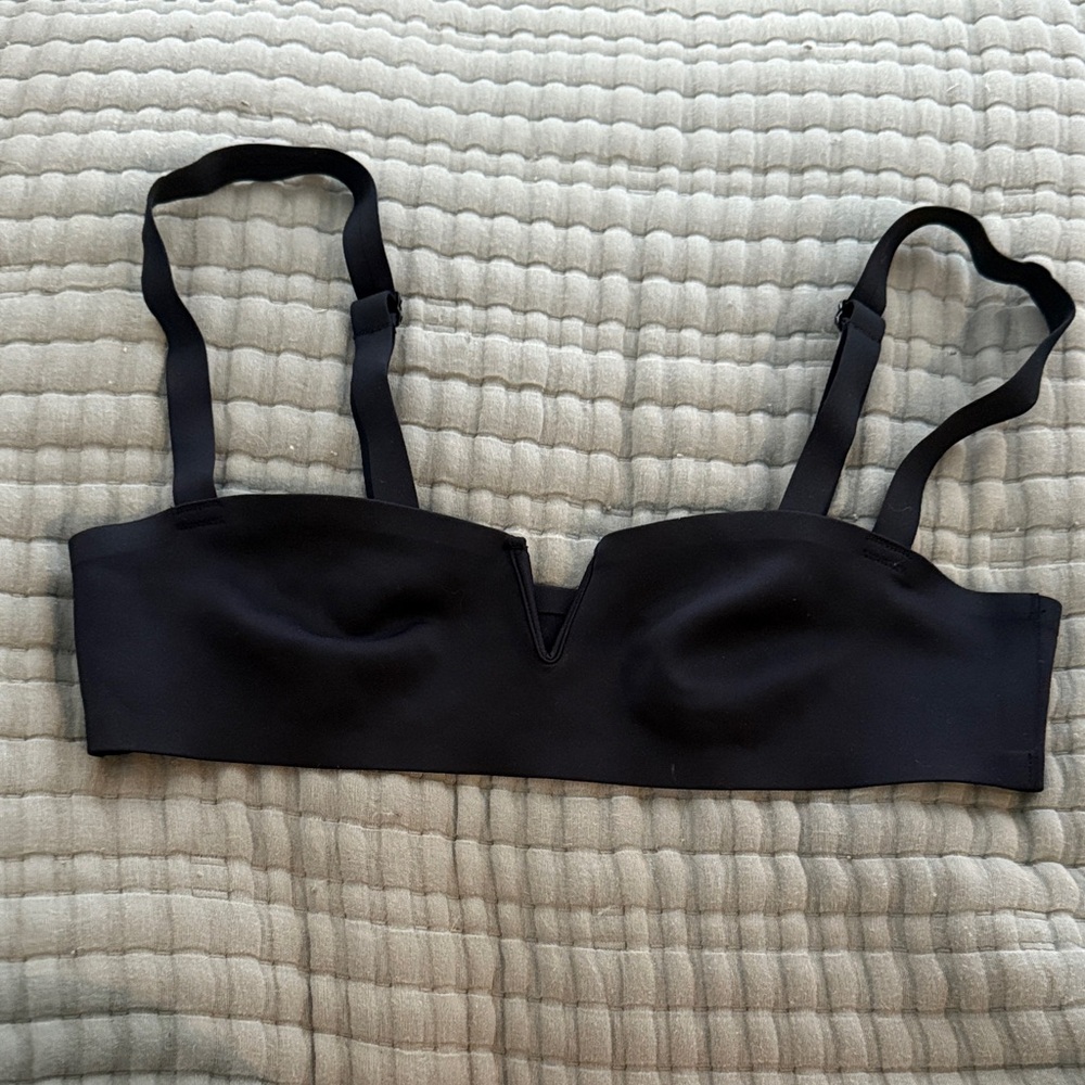 Free People Black Bandeau Bra